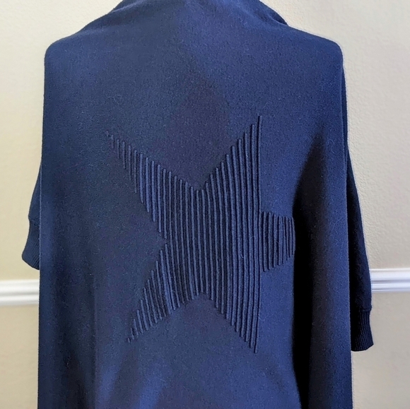 Italian SS Star Navy Blue Cardigan - Picture 1 of 6